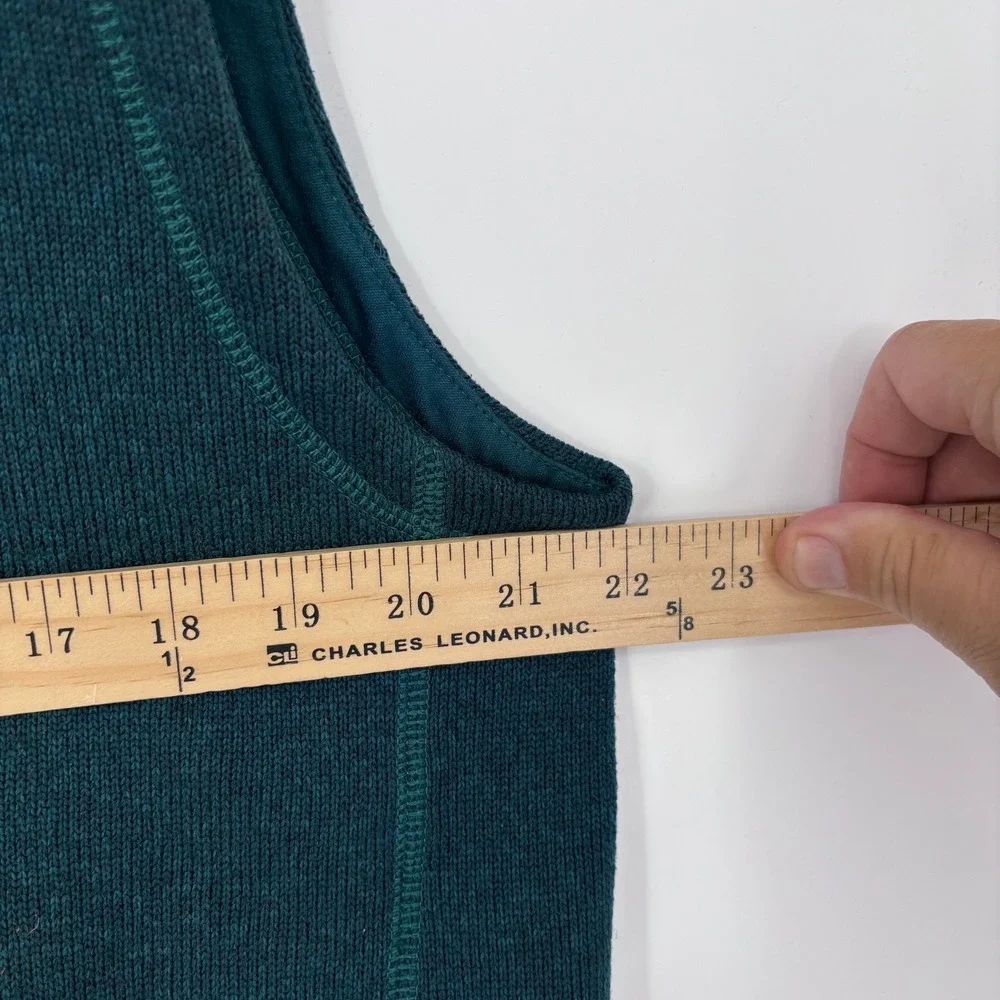 Patagonia Better Sweater Vest Mens XL Dark Borealis Green Fleece Outdoor Hiking